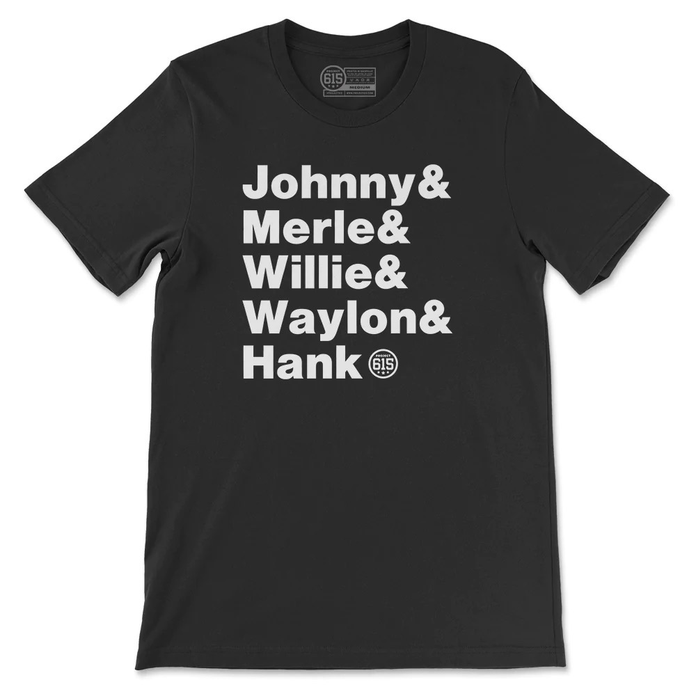 Project 615 Johnny Merle Willy Waylon Hank